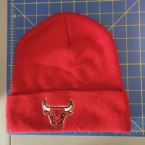 Chicago Bulls Cuffed Winter Knit Beanie Hat